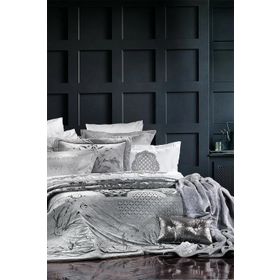 Zebra Casa Baroque Antrasit Çeyiz Seti
