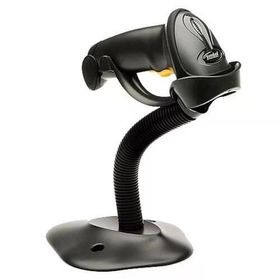 Zebra LS2208 LS2208-SR20007R-UR 1D Kablolu USB Siyah Barkod Okuyucu ve Stand