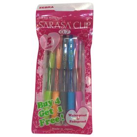 Zebra SRC-07-5B Sarasa Clip 0,7 mm 5'li Roller Kalem