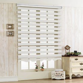 ZebraEvim Beyaz Bambu 220x200 cm Zebra Perde