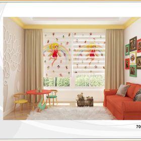 ZebraEvim Gri Bambu 100x200 cm Zebra Perde