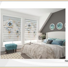 ZebraEvim Gri Bambu 100x200 cm Zebra Perde
