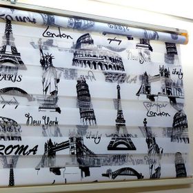 ZebraEvim Gri Bambu 100x200 cm Zebra Perde