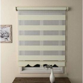 ZebraEvim Krem Bambu 110x200 cm Zebra Perde