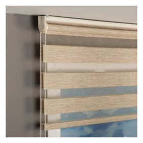 ZebraEvim Krem Bambu 140x260 cm Zebra Perde