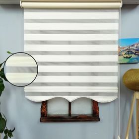 ZebraEvim Krem Bambu 190x200 cm Zebra Perde