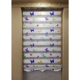 ZebraEvim Krem Bambu 90x260 cm Zebra Perde