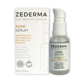 Zederma 30 ml Düzensiz Cilt Görünümü için Bakım Serumu