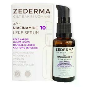 Zederma 30 ml Saf Niacinamide %10 Leke Karşıtı Bakım Serumu