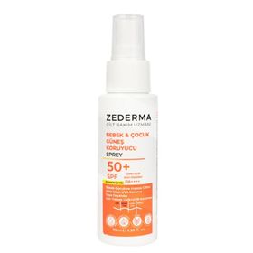 Zederma Spf 50 75 ml Bebek ve Çocuk Güneş Koruyucu Sprey