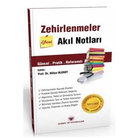 Zehirlenmeler Akıl Notları-Güneş Tıp Kitabevi