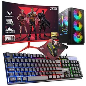 Zeiron ARC X50 i5-3470 16GB RAM 1TB HDD 256GB SSD GT 730 FreeDOS 23.8 inç Monitör Oyun Bilgisayarı