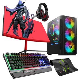 Zeiron GTX50 Ryzen 5 3600 16 GB RAM 1TB HDD 256GB SSD GTX 1650 FreeDOS 23.8 inç Monitör Oyun Bilgisayarı
