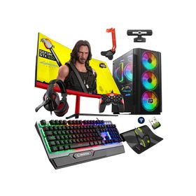 Zeiron GTX95 Ryzen 5 3600 32GB RAM 1TB HDD 512GB SSD GTX 1650 FreeDOS 27 inç Monitör Oyun Bilgisayarı