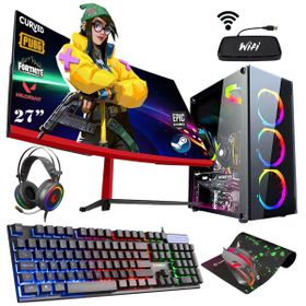 Zeiron OX32 i5-3470 8 GB Ram 320 GB HDD 128 GB SSD RX 550 FreeDOS 27 inç Monitör Oyun Bilgisayarı