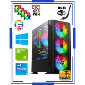 Zeiron Power GTX60 i5-9400F 16GB RAM 256GB SSD 1TB HDD 4GB GTX 1050 Ti FreeDOS Oyuncu Bilgisayarı