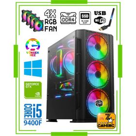 Zeiron Power GTX60 i5-9400F 16GB RAM 256GB SSD 1TB HDD 4GB GTX 1050 Ti FreeDOS Oyuncu Bilgisayarı
