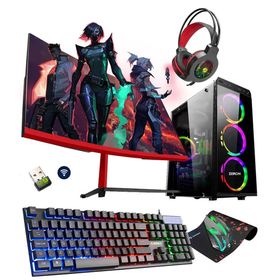 Zeiron Rapid X20 i5-10400F 8 GB RAM 128 GB SSD GTX 1050 Ti 24" Monitör Oyun Bilgisayarı