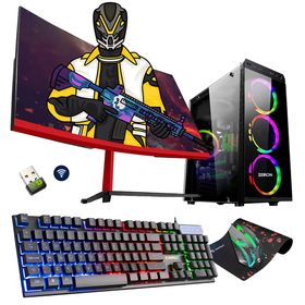 Zeiron Rapid X25 I5-10400f 8gb 128gb M.2+1tb Gtx1050ti 24" 165hz Oyuncu Masaüstü Bilgisayarı