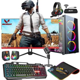 Zeiron Sirius X15 i5-3470 8GB RAM 320GB HDD 512GB SSD GTX 1050 Ti FreeDOS 24 inç Monitör Oyun Bilgisayarı