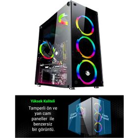 Zeiron Smart X50 i5-3470 16GB RAM 500GB HDD 256GB SSD GT 730 18.5 inç Oyun Bilgisayarı