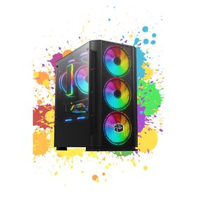 Zeiron Stx40 Ryzen 5 3600 8gb 3200mhz 128gb M.2 1tb Hdd Gtx1650 Oyuncu Bilgisayarı