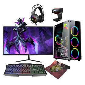 Zeiron X7 Pro i5-4440 16GB RAM 1TB HDD 240GB SSD 4G RX 550 FreeDOS 23.8 inç Monitör Oyun Bilgisayarı