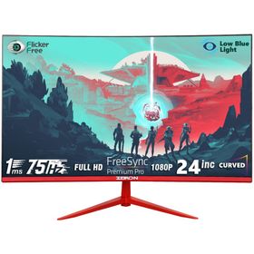 Zeiron ZM-575 24 inç 75Hz 1ms Curved Oyuncu Monitörü