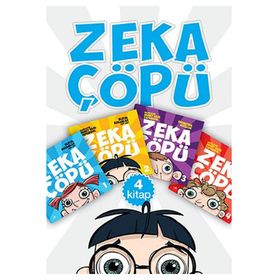 Zeka Çöpü Seti 4 Kitap - Ahmet Bilal Yaprakdal