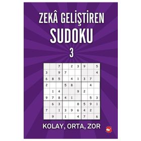 Zeka Geliştiren Sudoku-3 - Beyaz Balina Yayınları