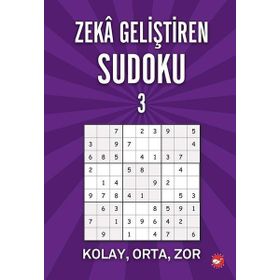 Zeka Geliştiren Sudoku-3 - Beyaz Balina Yayınları