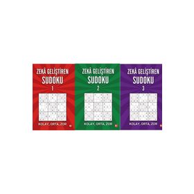 Zeka Geliştiren Sudoku-3 - Beyaz Balina Yayınları