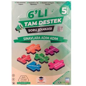 Zeka Küpü Yayınları 5. Sınıf 6'lı Tam Destek Soru Bankası