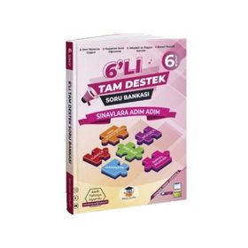 Zeka Küpü Yayınları - 6. Sınıf 6'lı Tam Destek Tüm Dersler Soru Bankası