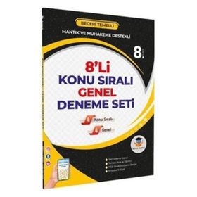 Zeka Küpü Yayınları 8.Sınıf 10'lu Konu Sıralı Genel Deneme Seti