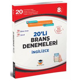 Zeka Küpü Yayınları 8.Sınıf İngilizce 20'li Branş Denemeleri