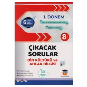 Zeka Küpü Yayınları 8. Sınıf LGS 1. Dönem Din Kültürü Ve Ahlak Bilgisi Çıkacak Sorular