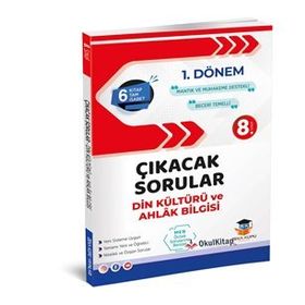 Zeka Küpü Yayınları 8. Sınıf LGS 1. Dönem Din Kültürü Ve Ahlak Bilgisi Çıkacak Sorular
