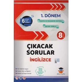 Zeka Küpü Yayınları 8. Sınıf LGS 1. Dönem İngilizce Çıkacak Sorular