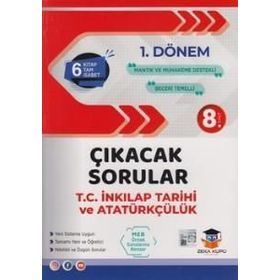 Zeka Küpü Yayınları 8. Sınıf LGS 1. Dönem T.C. İnkılap Tarihi Ve Atatürkçülük Çıkacak Sorular