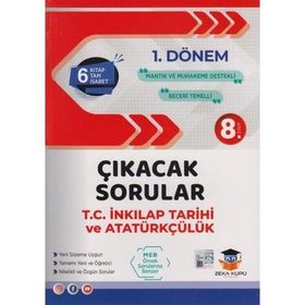 Zeka Küpü Yayınları 8. Sınıf LGS 1. Dönem T.C. İnkılap Tarihi Ve Atatürkçülük Çıkacak Sorular