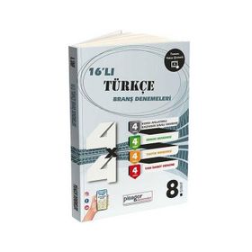 Zeka Küpü Yayınları 8. Sınıf Türkçe 16 Branş Denemeleri