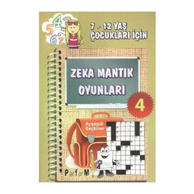 ZEKA MANTIK OYUNLARI 4 - AYŞEGÜL SEÇKİNER