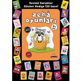 Zeka Oyunları 5+ Yaş - Afife Çoruk - Beyaz Panda Yayınları