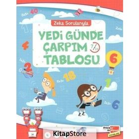 Zeka Sorularıyla Yedi Günde Çarpım Tablosu - Hüseyin Demir