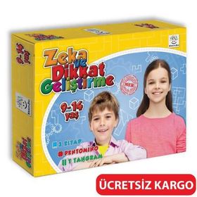 Zeka Yayınevi Zeka ve Dikkat Geliştirme Seti 9 - 14 Yaş