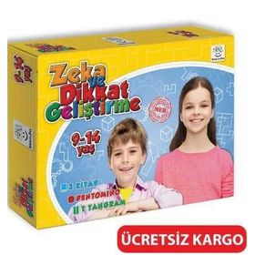 Zeka Yayınevi Zeka ve Dikkat Geliştirme Seti 9 - 14 Yaş