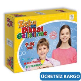 Zeka Yayınevi Zeka ve Dikkat Geliştirme Seti 9 - 14 Yaş