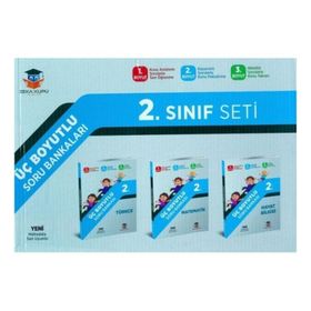 Zekaküpü Yayınları 2. Sınıf 3 Boyutlu Soru Bankası Seti