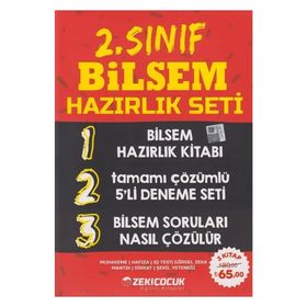 Zeki Çocuk Yayınları 2. Sınıf Bilsem Hazırlık Seti